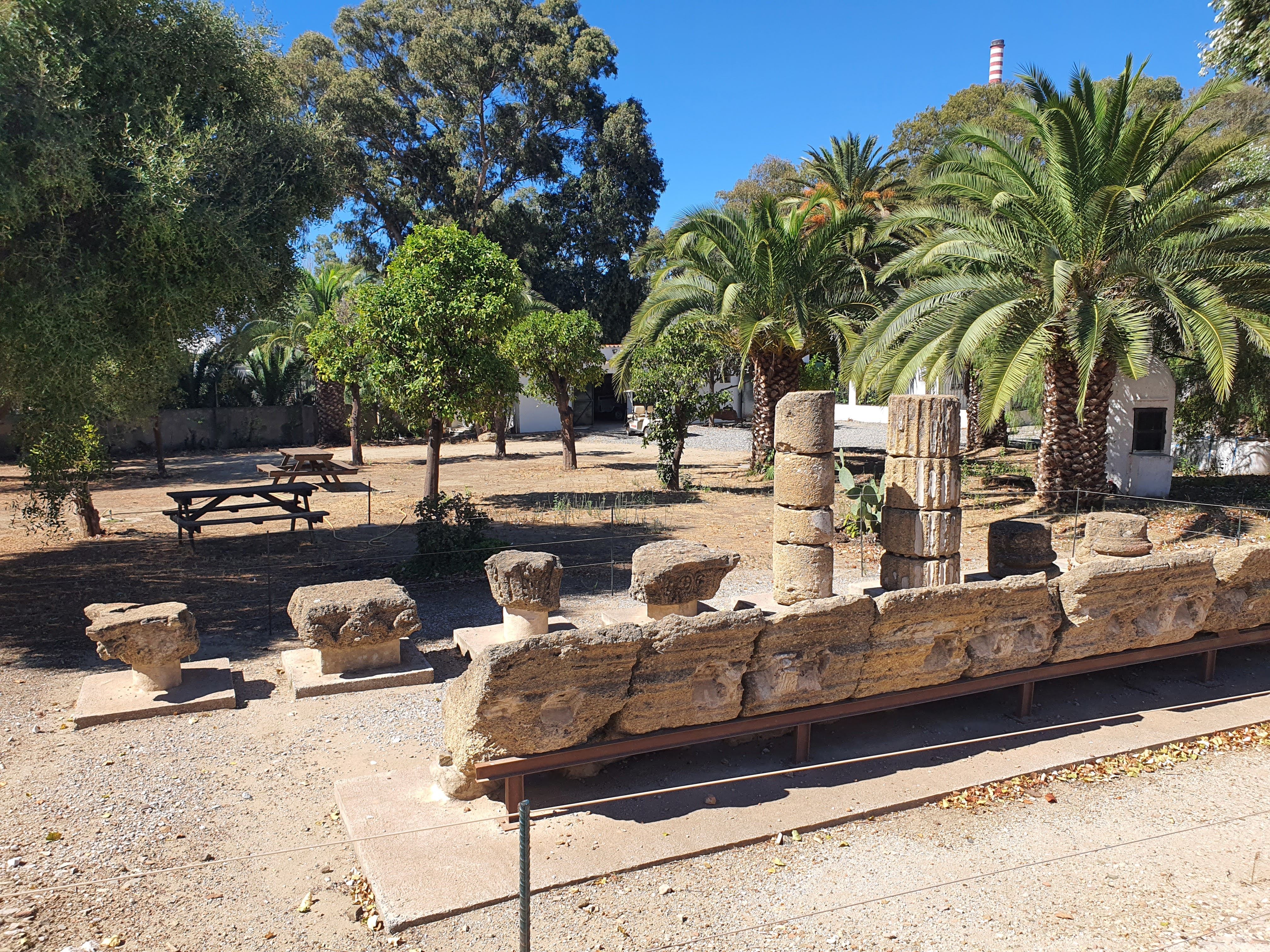 Enclave arqueológico de Carteia en Guadarranque, San Roque.