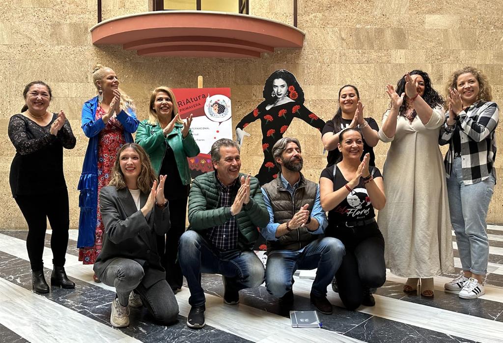 Presentación de la quinta edición del Festival internacional de flamenco Kriatura en Jerez. 