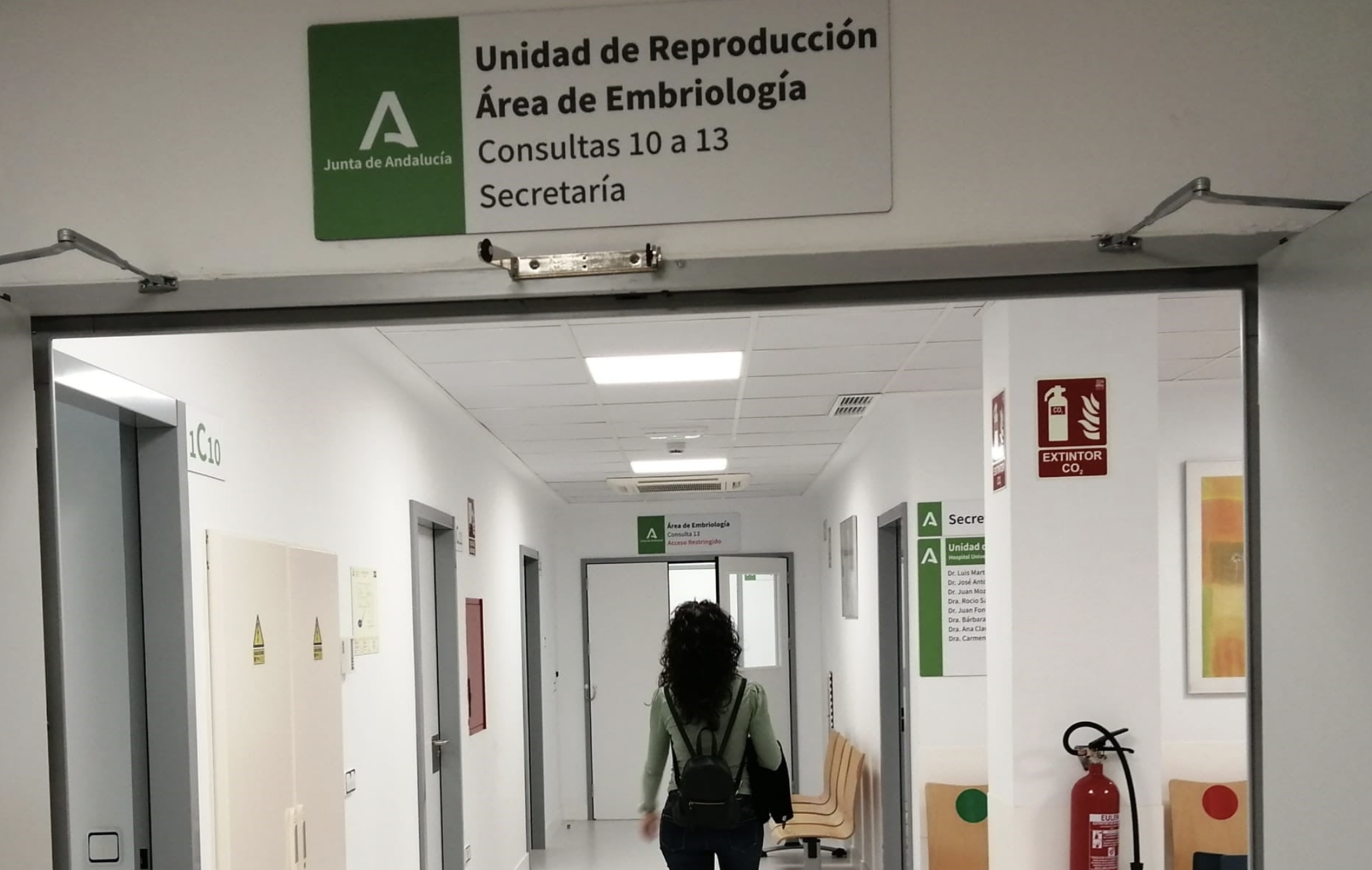 El "imperdonable" error en una fecundación 'in vitro' en Cádiz. Unidad de reproducción en un hospital público andaluz, en una imagen de archivo.