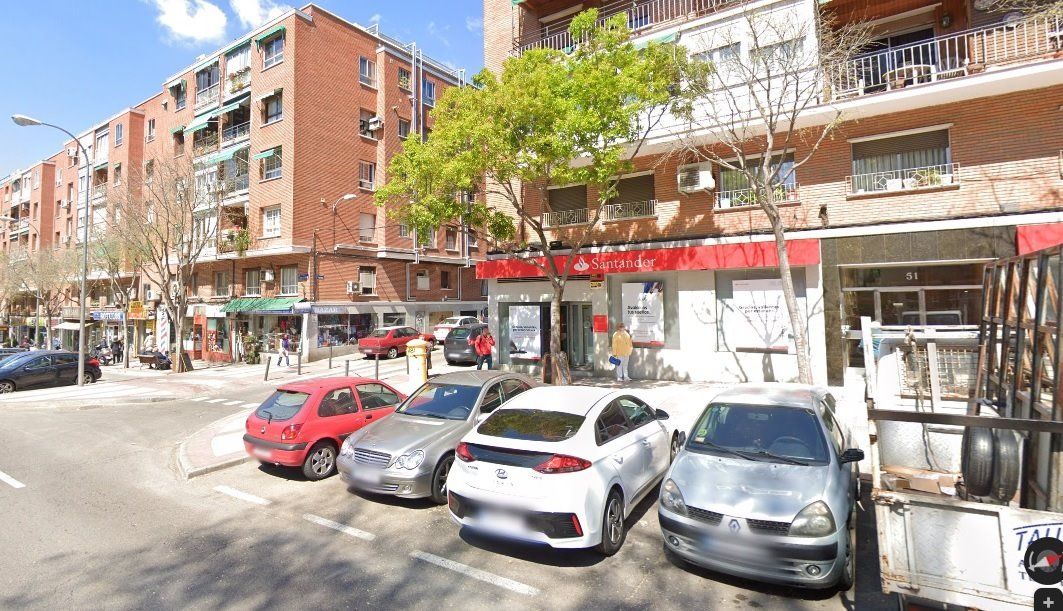 Zona donde vivía la mujer, en Madrid, en una imagen de Google Maps.