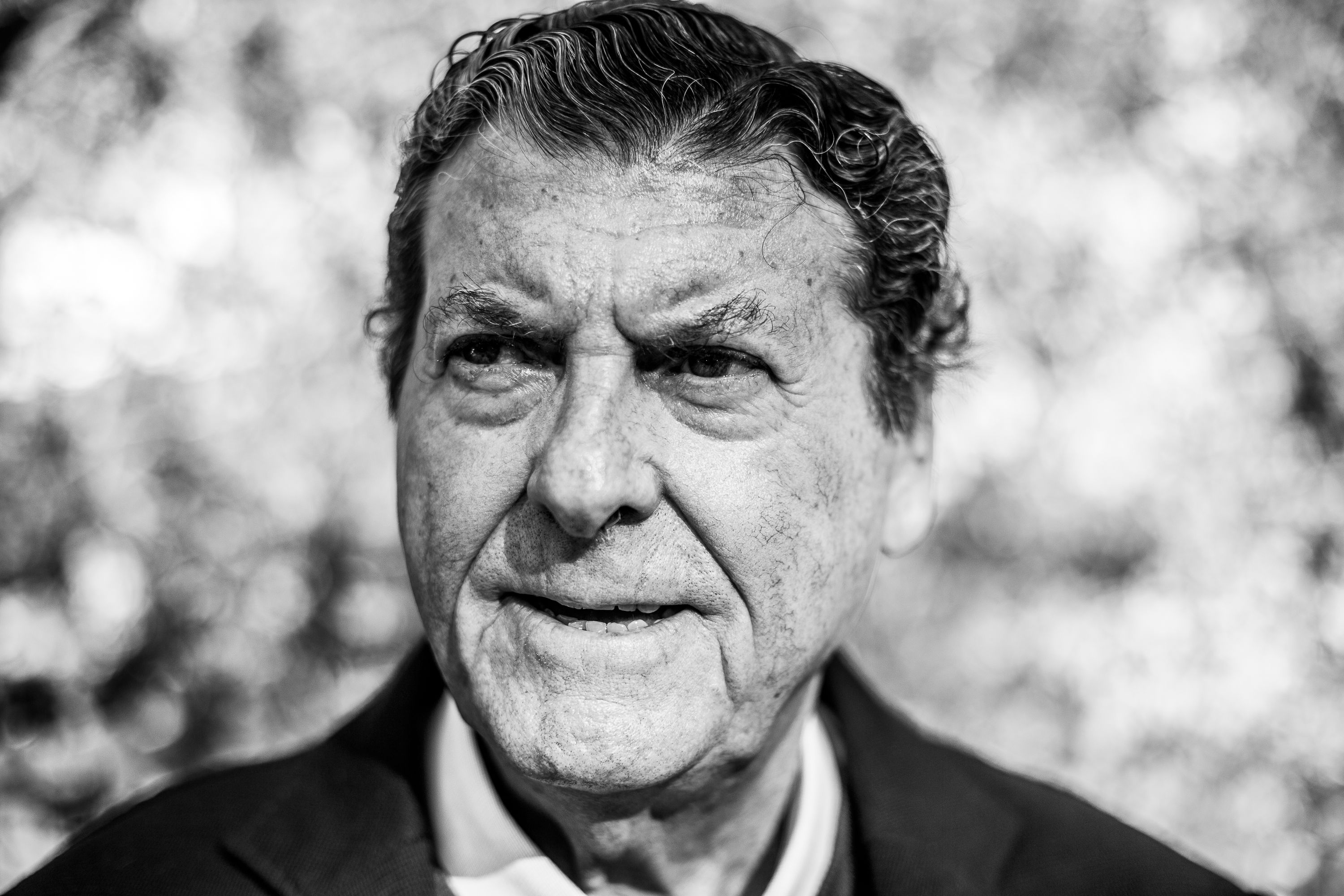 Luis el Zambo, antes de la entrevista con lavozdelsur.es / FOTO: JUAN CARLOS TORO