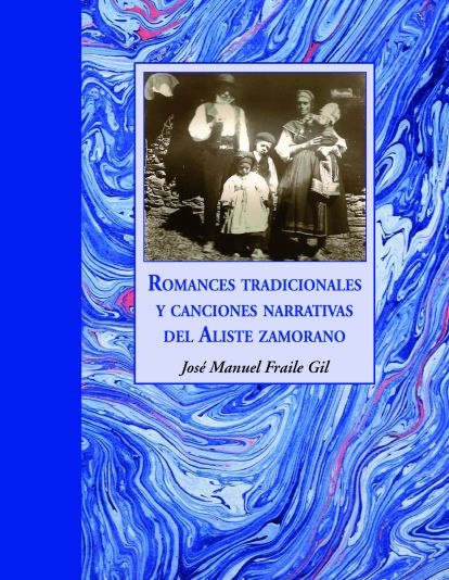 Romances tradicionales y cancionas narrativas del Aliste zamorano, portada