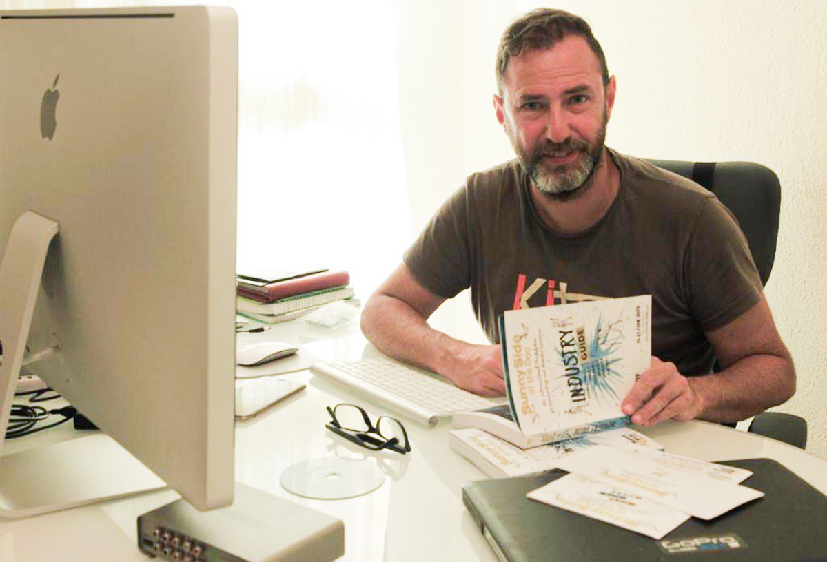 El cineasta Jesús Sotomayor, en una imagen de archivo.