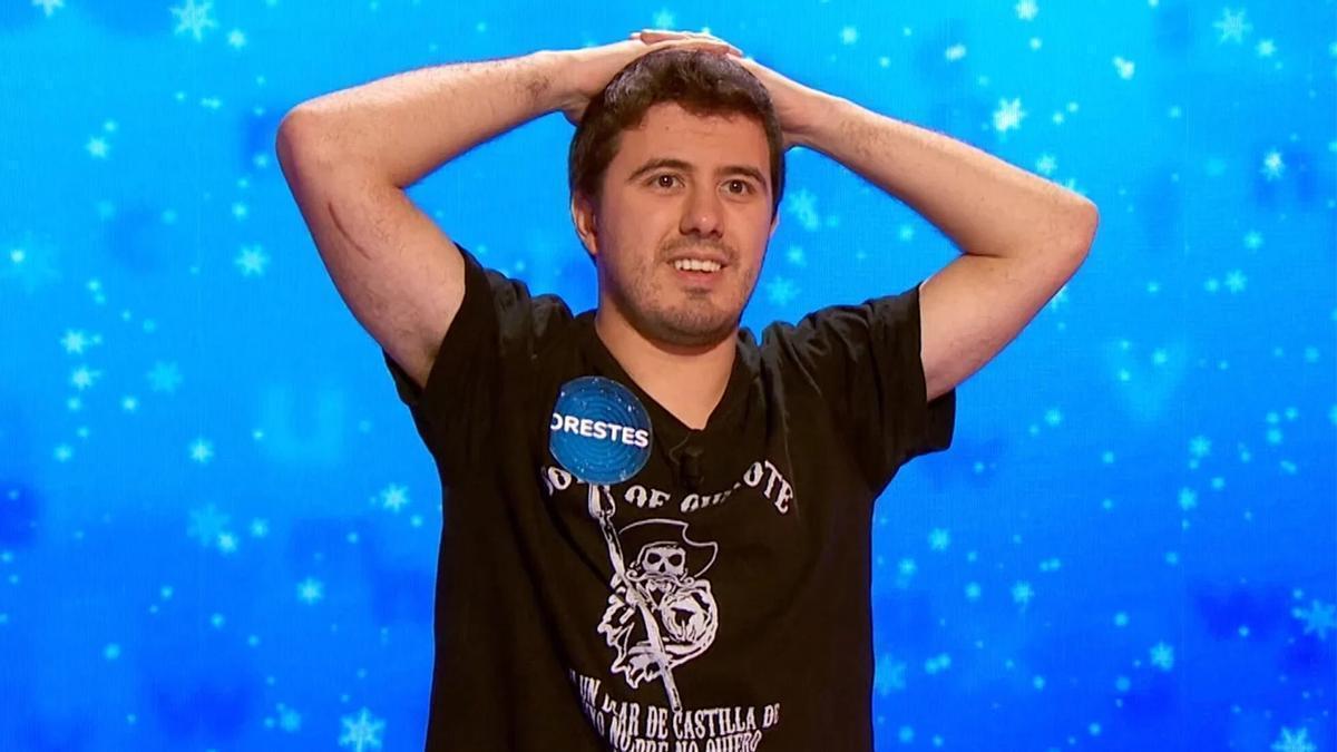 Orestes, en 'Pasapalabra'.