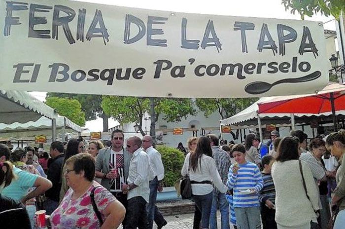 Imagen de una edición anterior de la Feria de la Tapa de El Bosque. FOTO: TURISMOGRAZALEMA.COM
