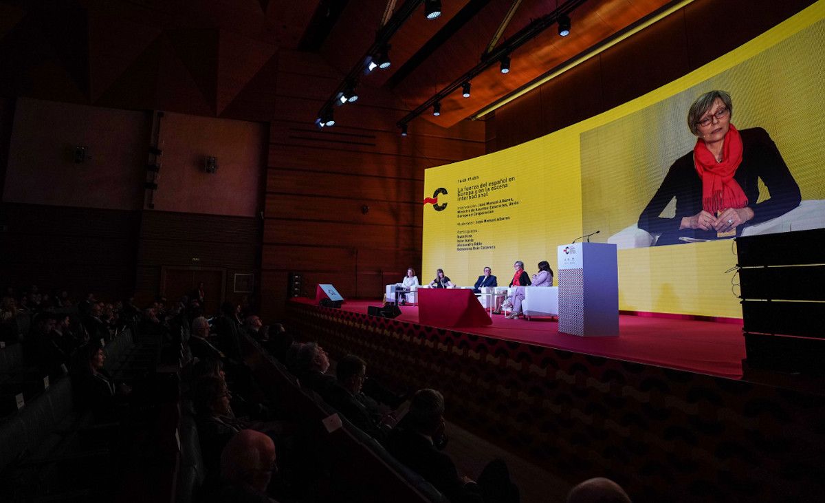 Un momento del encuentro. CILE