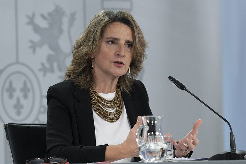 La ministra para la Transición Ecológica del Gobierno, Teresa Ribera.