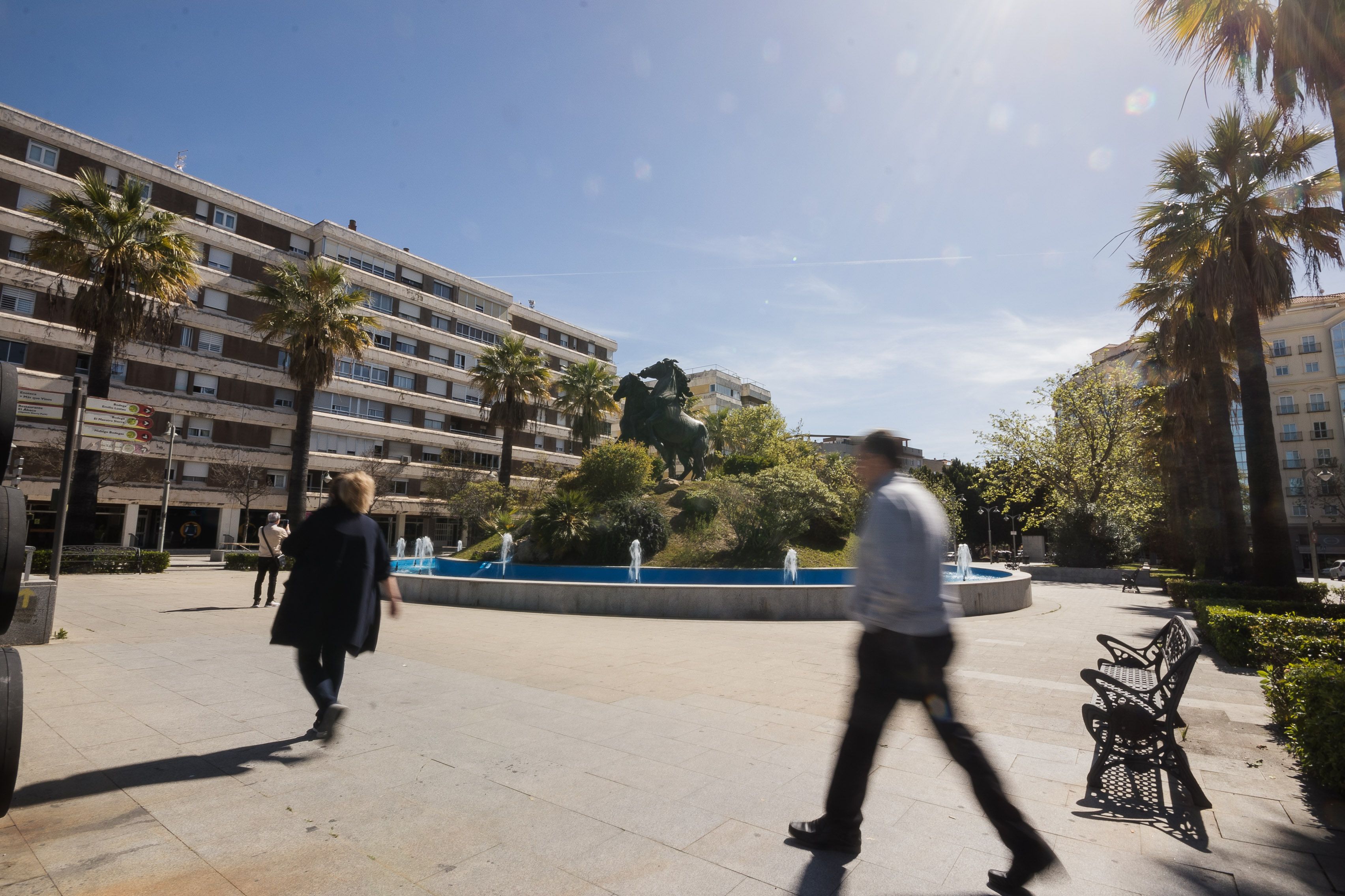 La Plaza del Caballo, en Jerez, en una imagen de archivo.