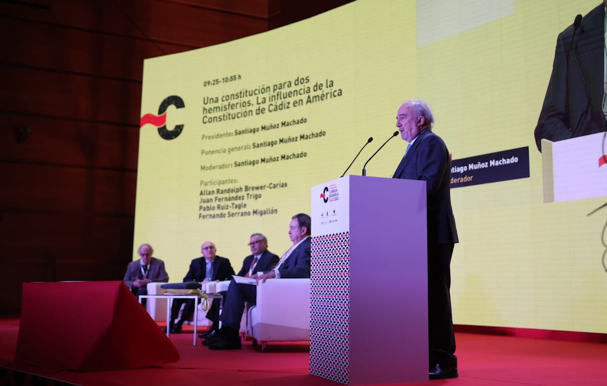 Santiago Muñoz Machado, director de la Real Academia Española (RAE) y presidente de la Asociación de Academias de la Lengua Española (Asale). CILE