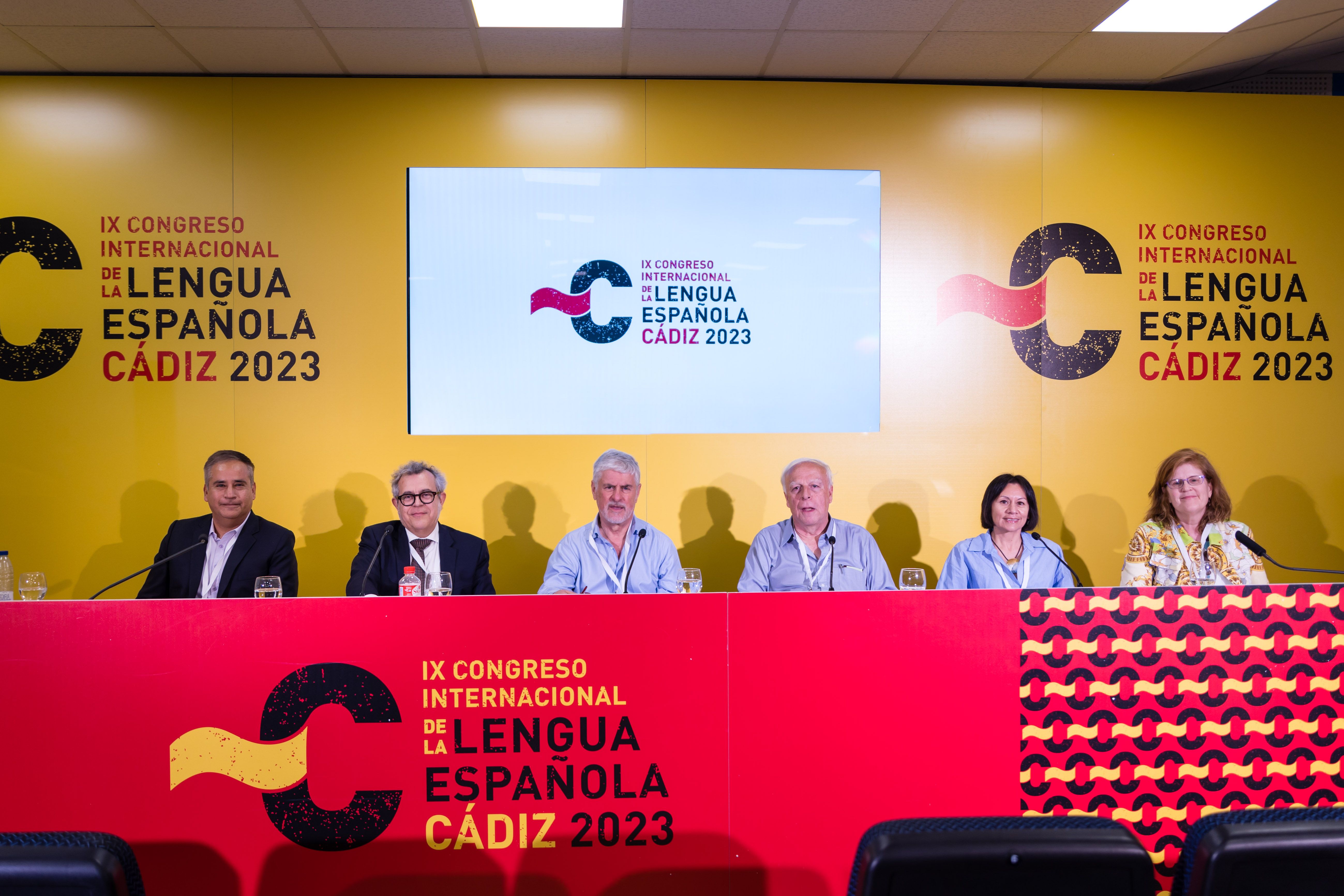 Panel 'El mestizaje global del barroco hispano', este pasado martes en el Congreso de la Lengua.