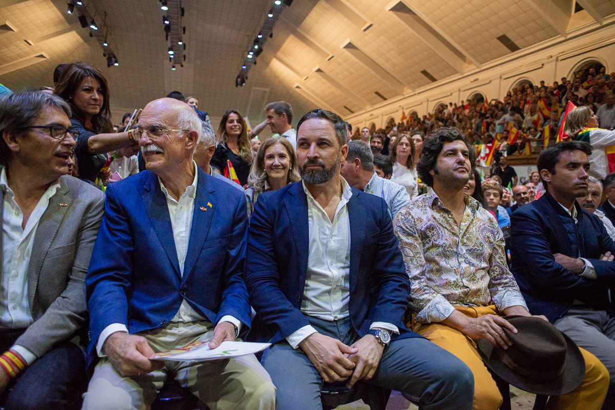 Agustín Rosety y Santiago Abascal en Jerez. FOTO: MANU GARCÍA