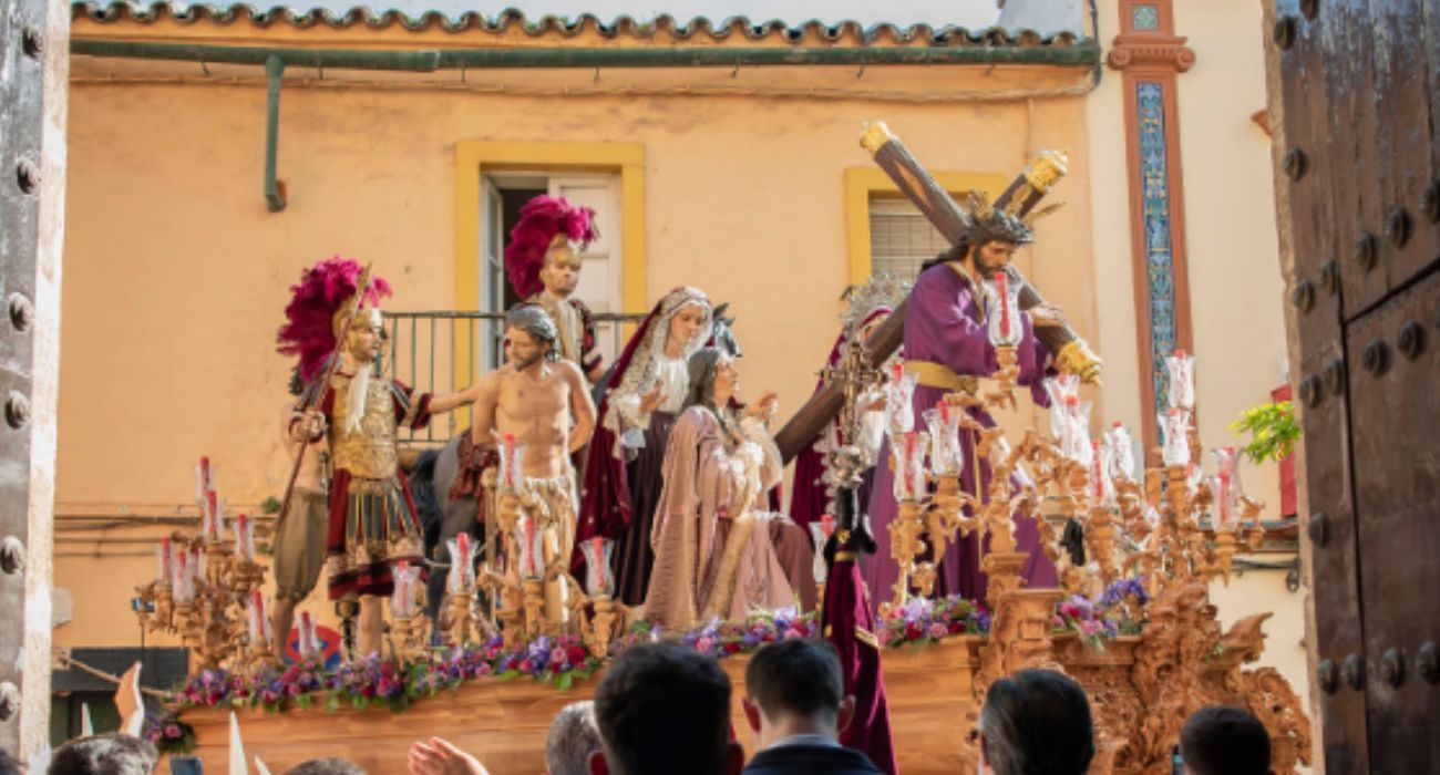 Una imagen de La Entrega en la Semana Santa de 2022.   @HERMANDAD DE LA ENTREGA