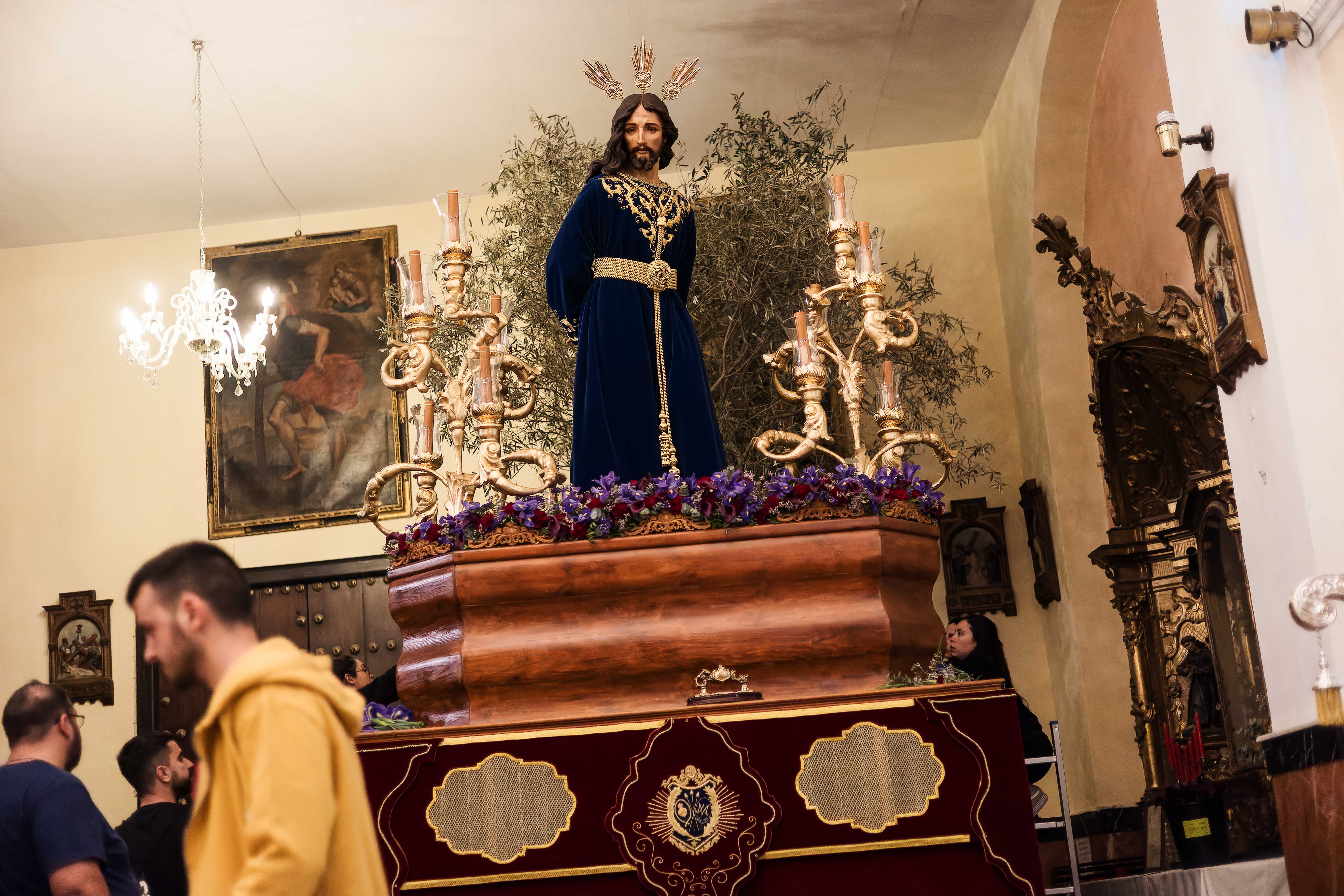 Paso de Jesús en su Prendimiento. 