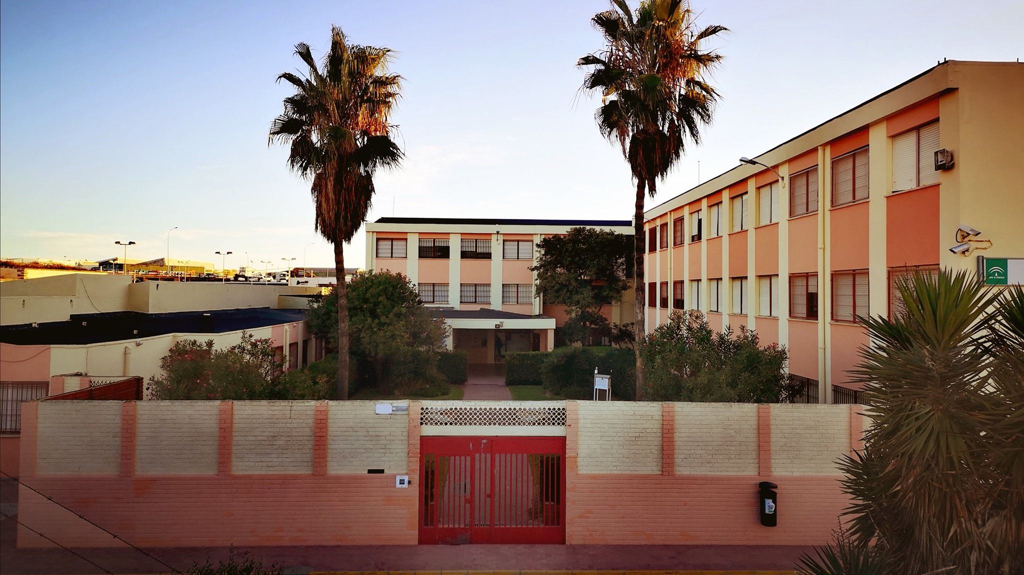 Imagen del IES Fuerte de Cortadura, centro del que era director Francisco José Molina.