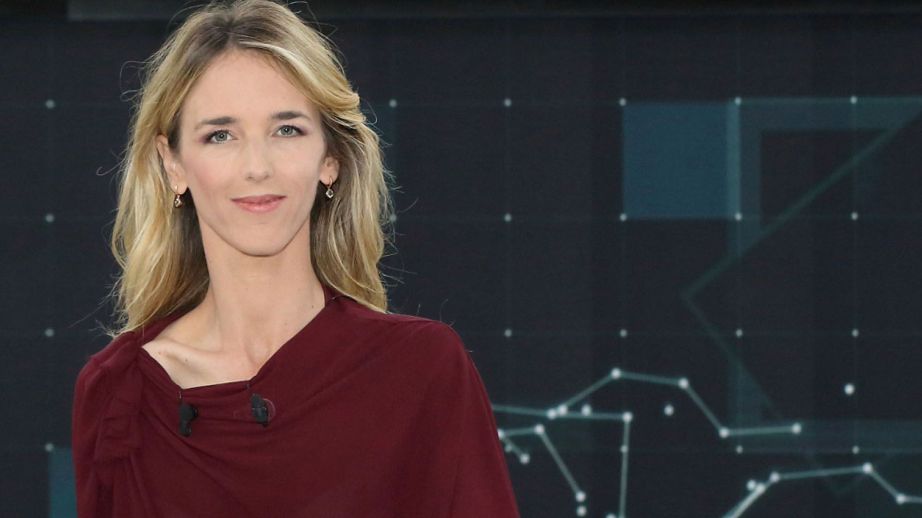 Cayetana Álvarez de Toledo en una instantánea de TVE.