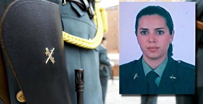 La sargento de la Guardia Civil, María Serrano. FOTO: DIARIO PÚBLICO