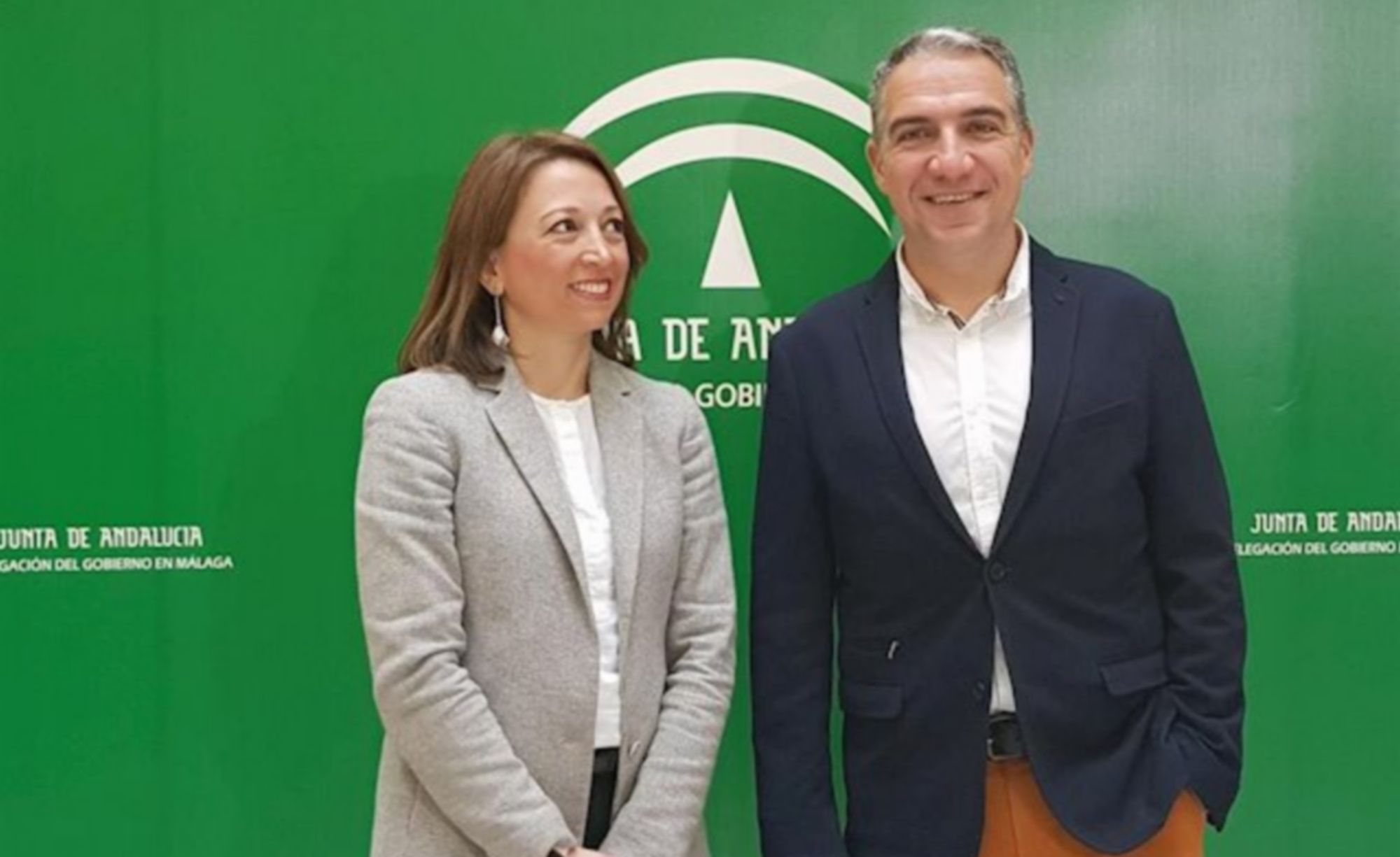 Bendodo con el logotipo actual de la Junta en una fotografía de archivo.