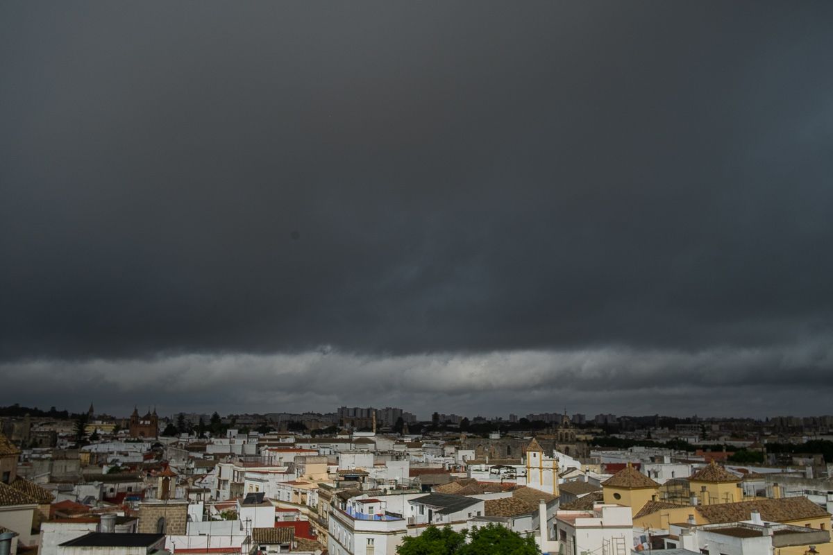 Vista aérea de Jerez, en una imagen de archivo.