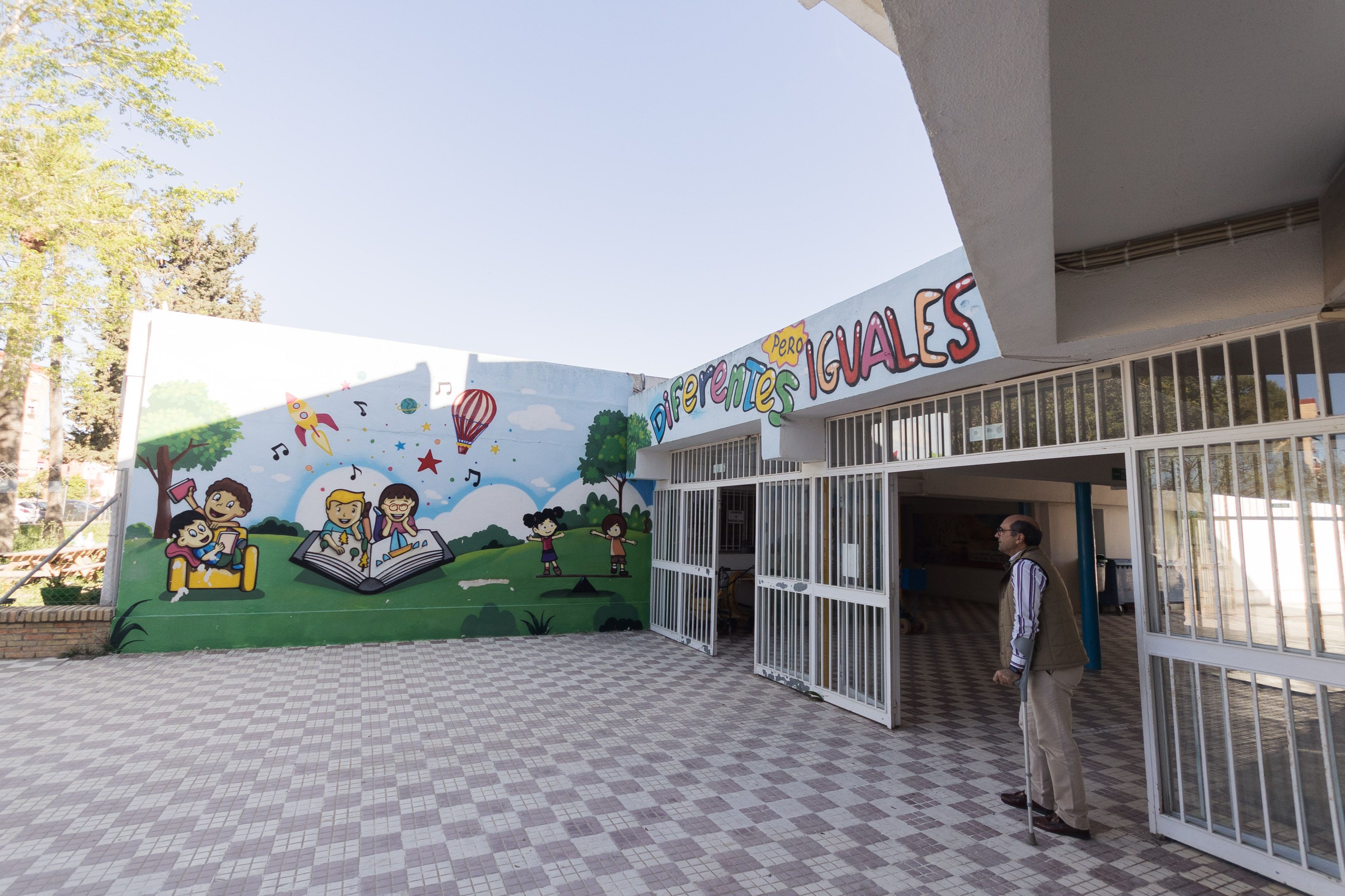 El CEIP Elio Antonio de Nebrija de Jerez.