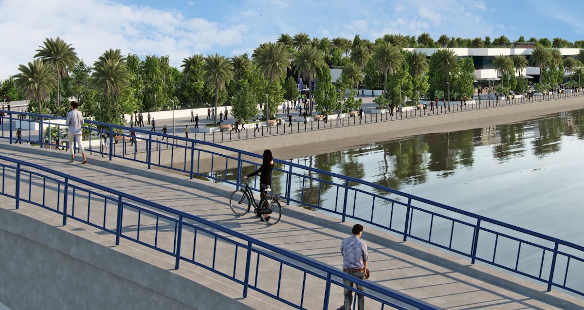Así es el proyecto que revitalizará el río en El Puerto.