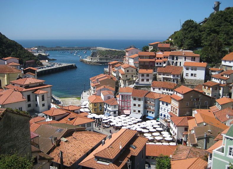 Cudillero, el pueblo asturiano donde se produjo la supuesta agresión sexual. FOTO: 	MARKUS BERNET