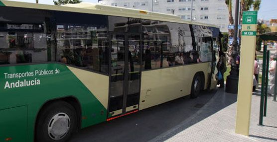 Un autobús del Consorcio de Transporte.