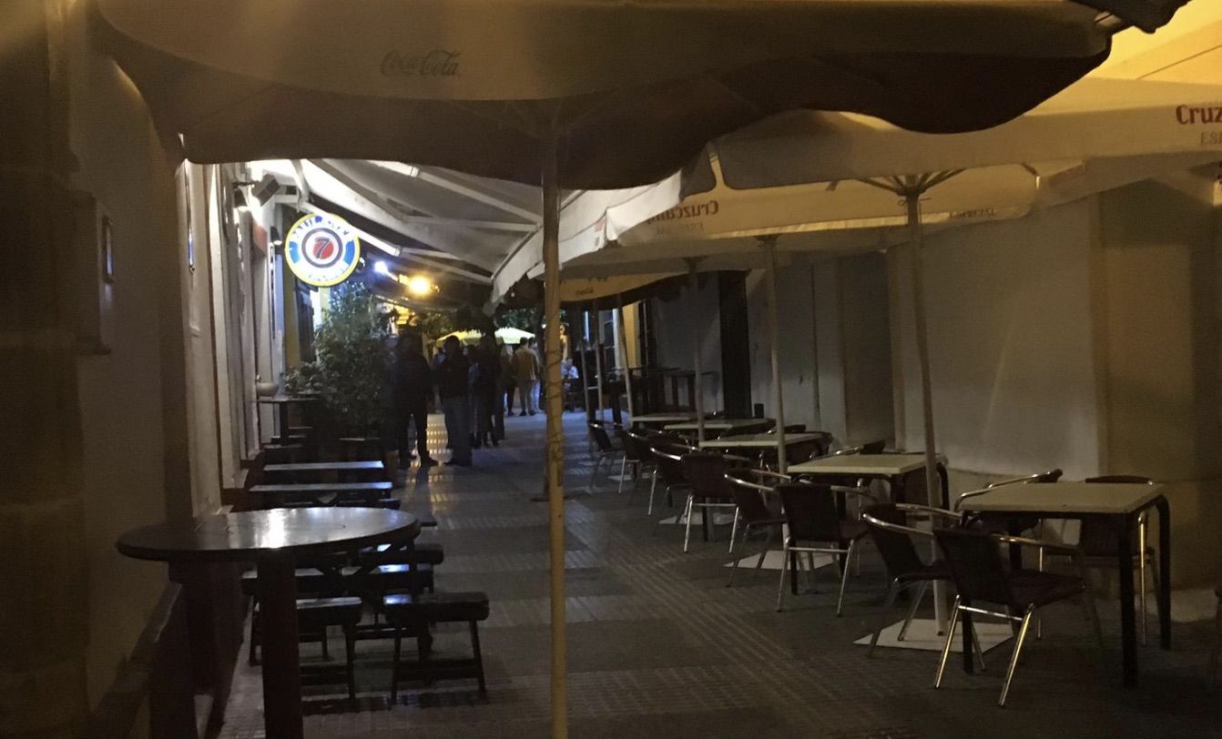 Aspecto de San Pablo el pasado sábado por la noche. FOTO: CEDIDA