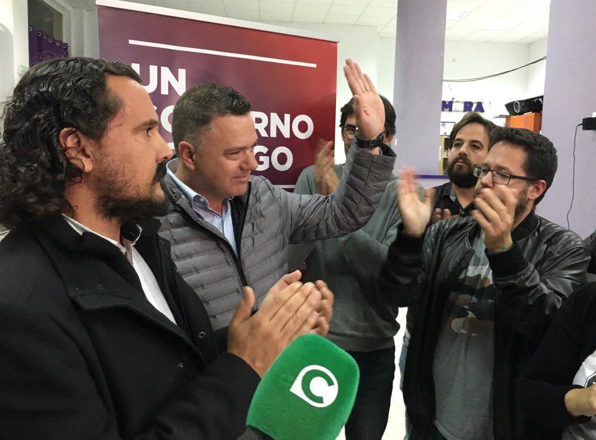 Juan Antonio Delgado, tras los resultados del 10N, se queda fuera del Congreso.
