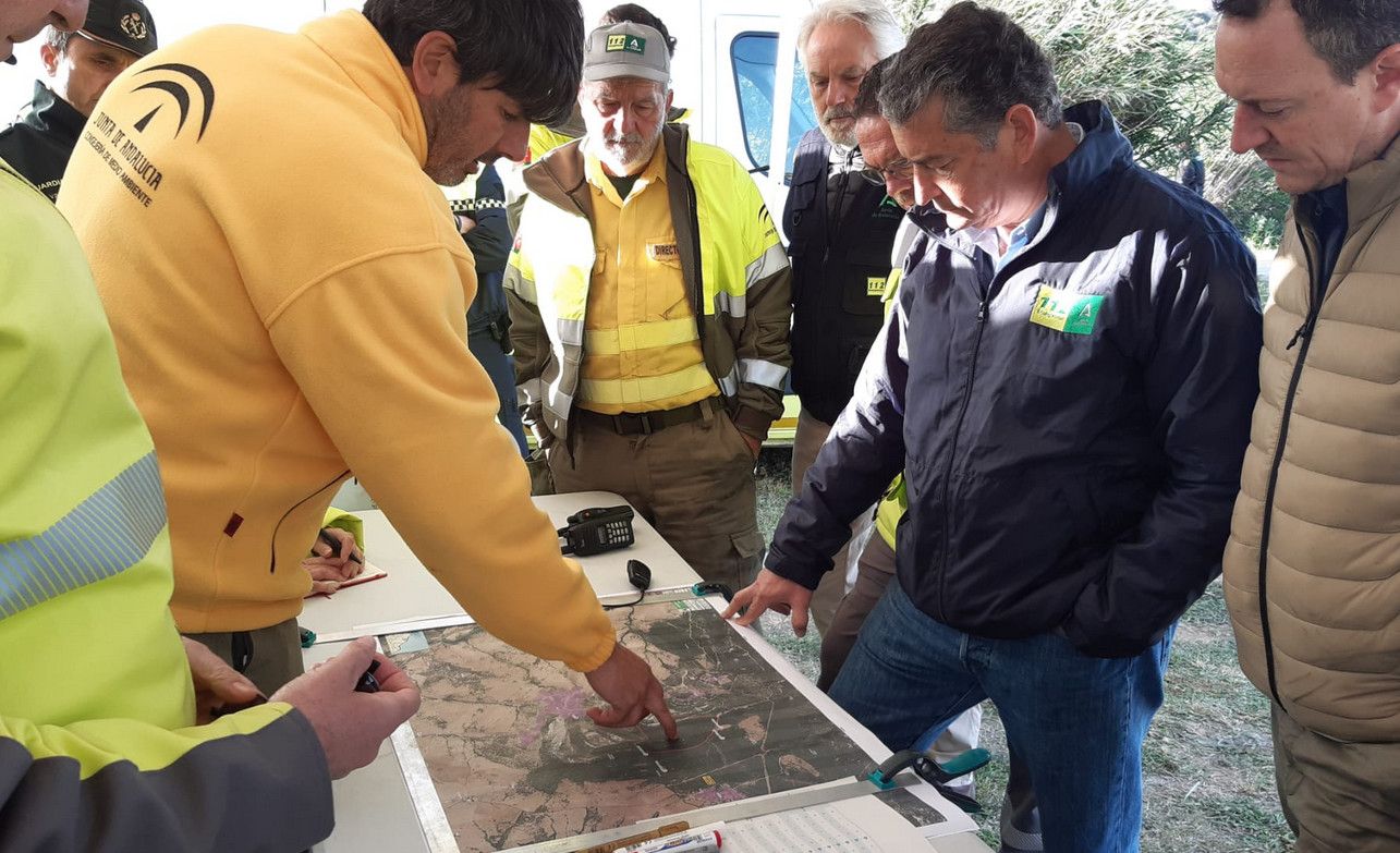 Incendio estabilizado en Tarifa. Incendio estabilizado en Tarifa.