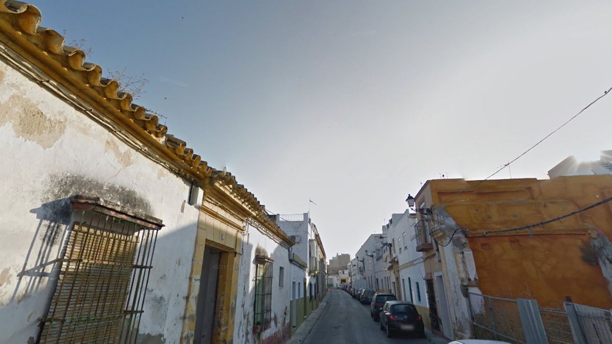 Zona del Barrio Alto donde tuvo logar la reyerta en El Puerto.  GOOGLEMAPS