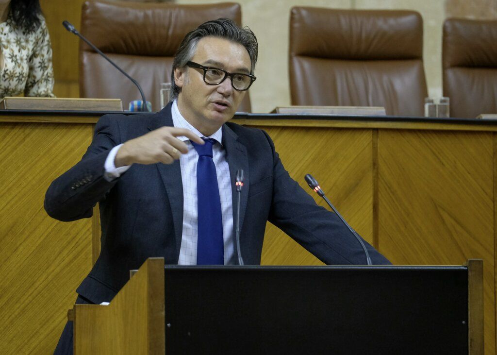 Manuel Gavira, diputado andaluz de Vox. FOTO: PARLAMENTO DE ANDALUCÍA
