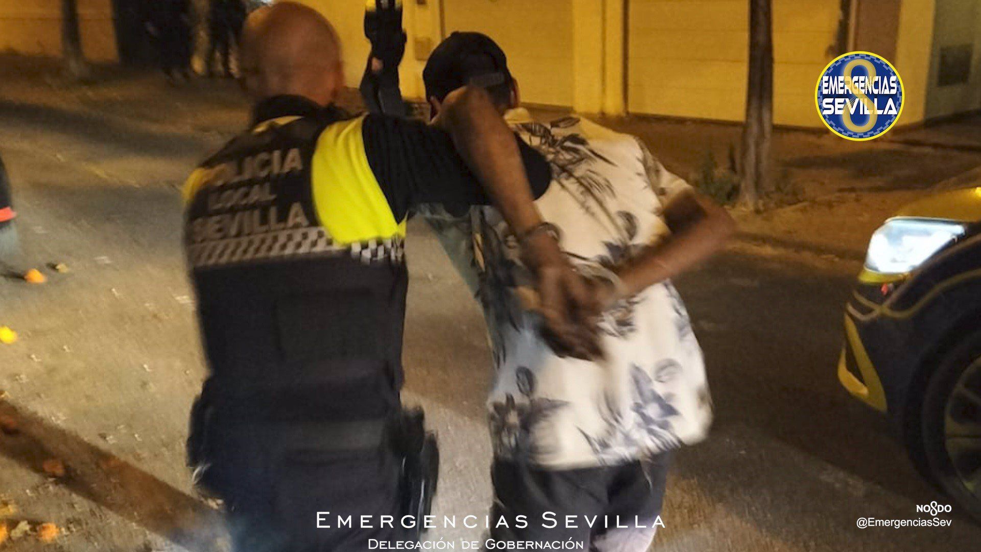Detenido en pleno robo en una vivienda en Sevilla. EMERGENCIAS SEVILLA