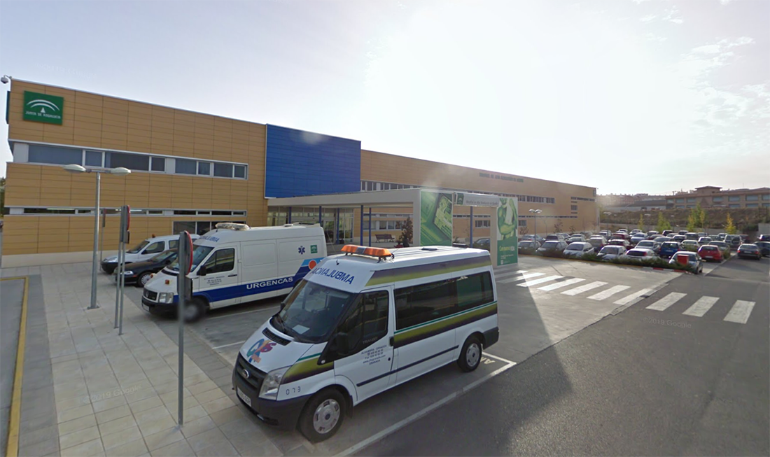El Hospital de Guadix, en una imagen de Google Maps.
