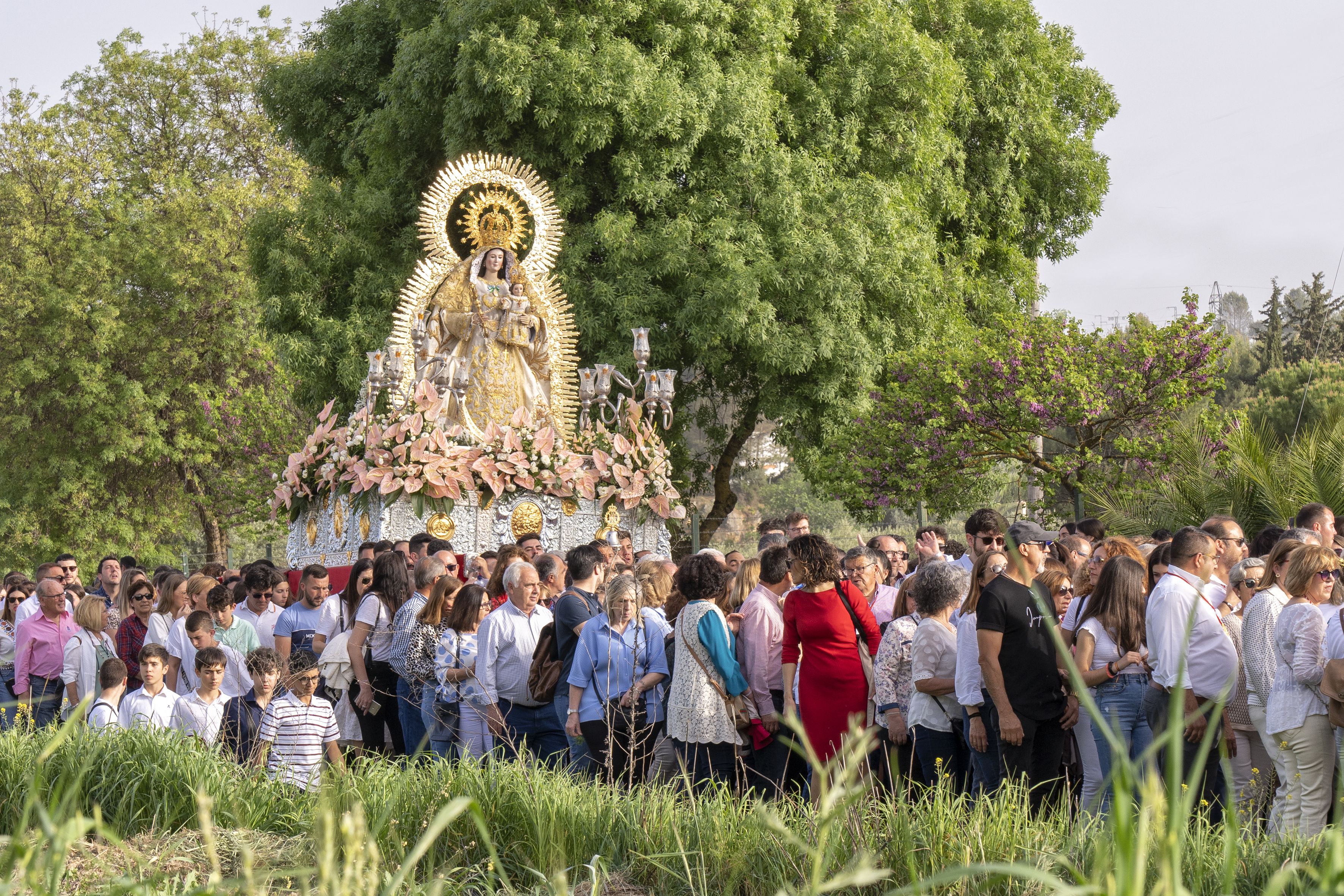 Procesión de la Virgen de los Remedios en Olvera. CEDIDA