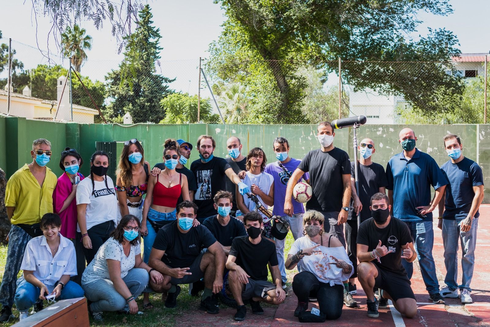 Rodaje del corto 'Sino' en Urbaluz.  CEDIDA