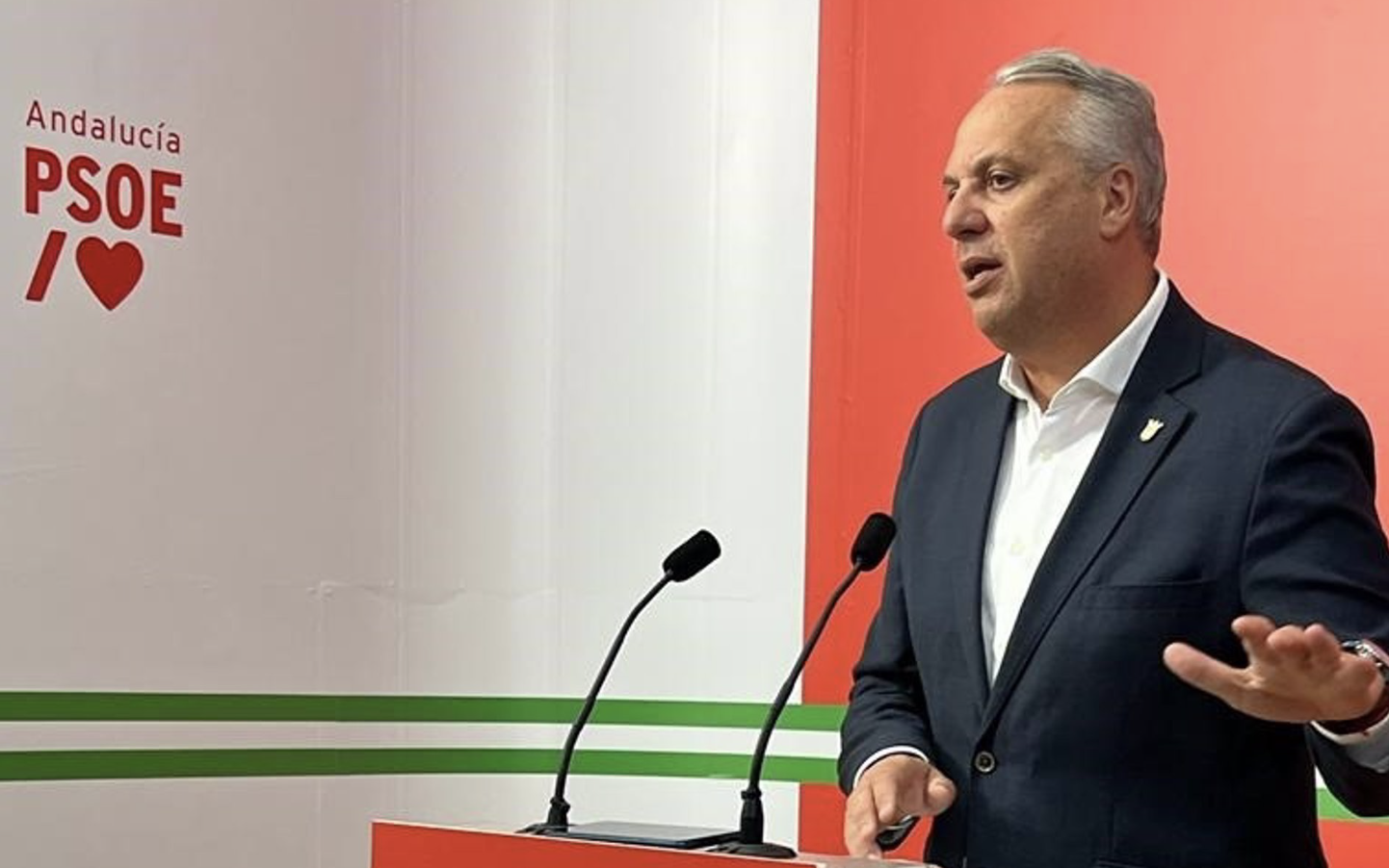 Ruiz Boix, secretario general del PSOE de Cádiz, hace un llamamiento a aumentar la participación el próximo 28M.