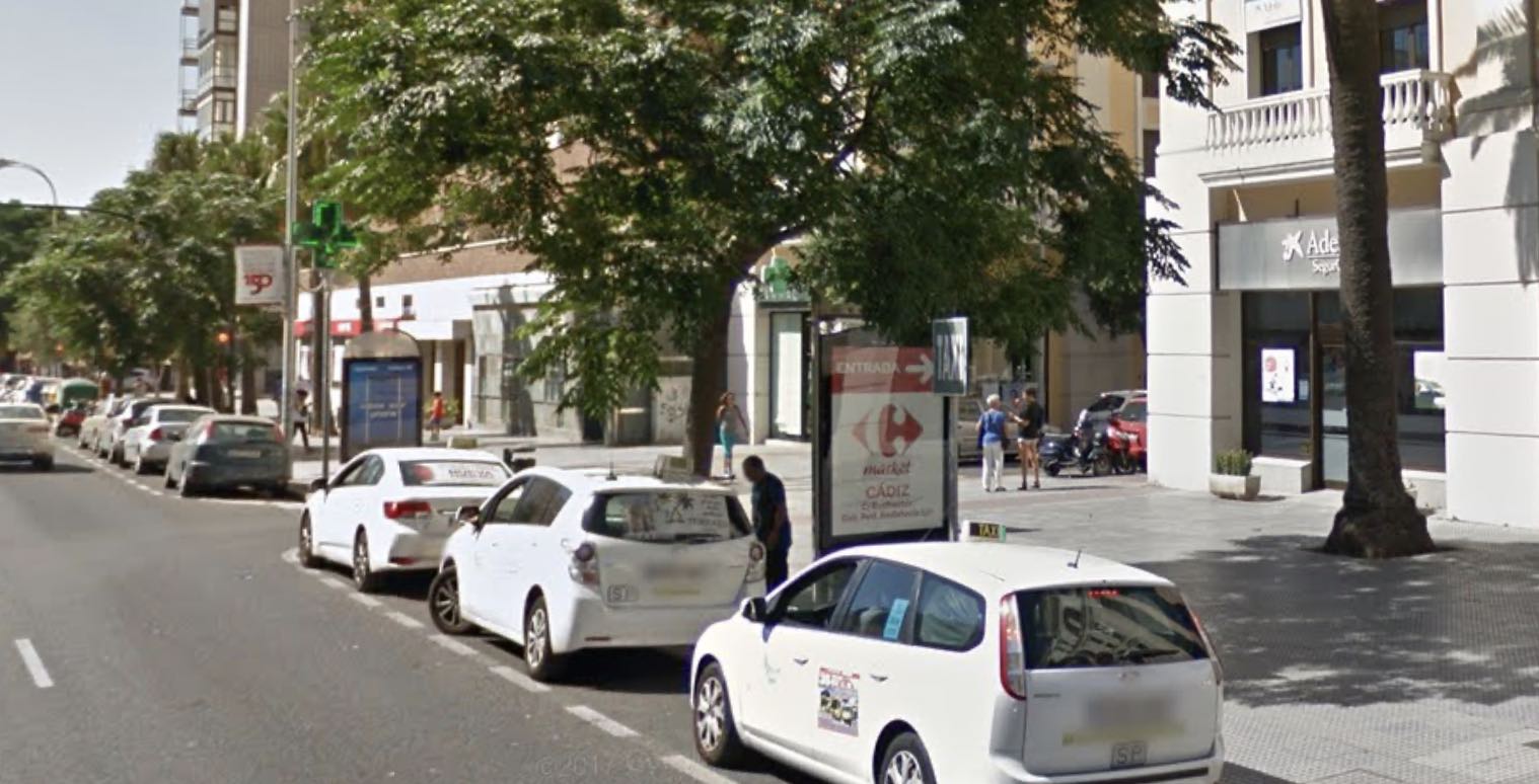 Zona en la que se produjo el accidente, en una imagen de Google Maps.