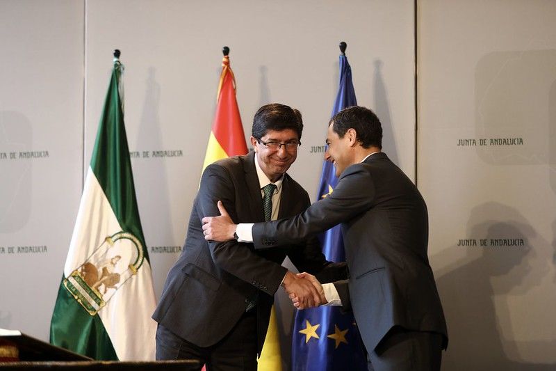 Marín y Moreno, en una imagen reciente. FOTO: Ciudadanos Andalucía