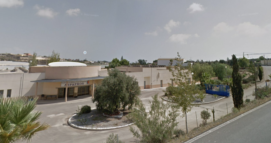 Sede de la residencia para personas con discapacidad donde se produjo el asesinato en Almería.