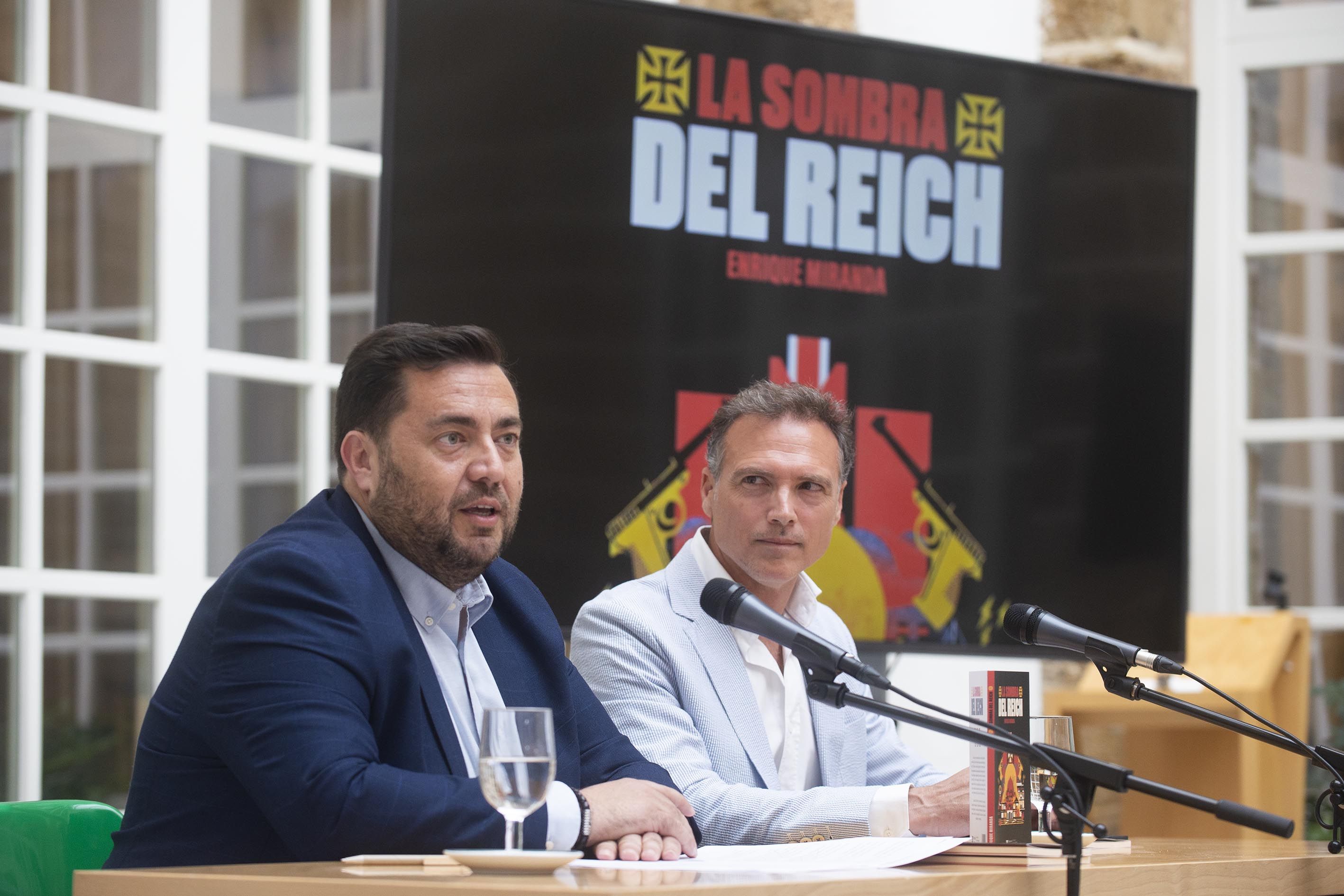 Jaime Armario y Enrique Miranda en la presentación.