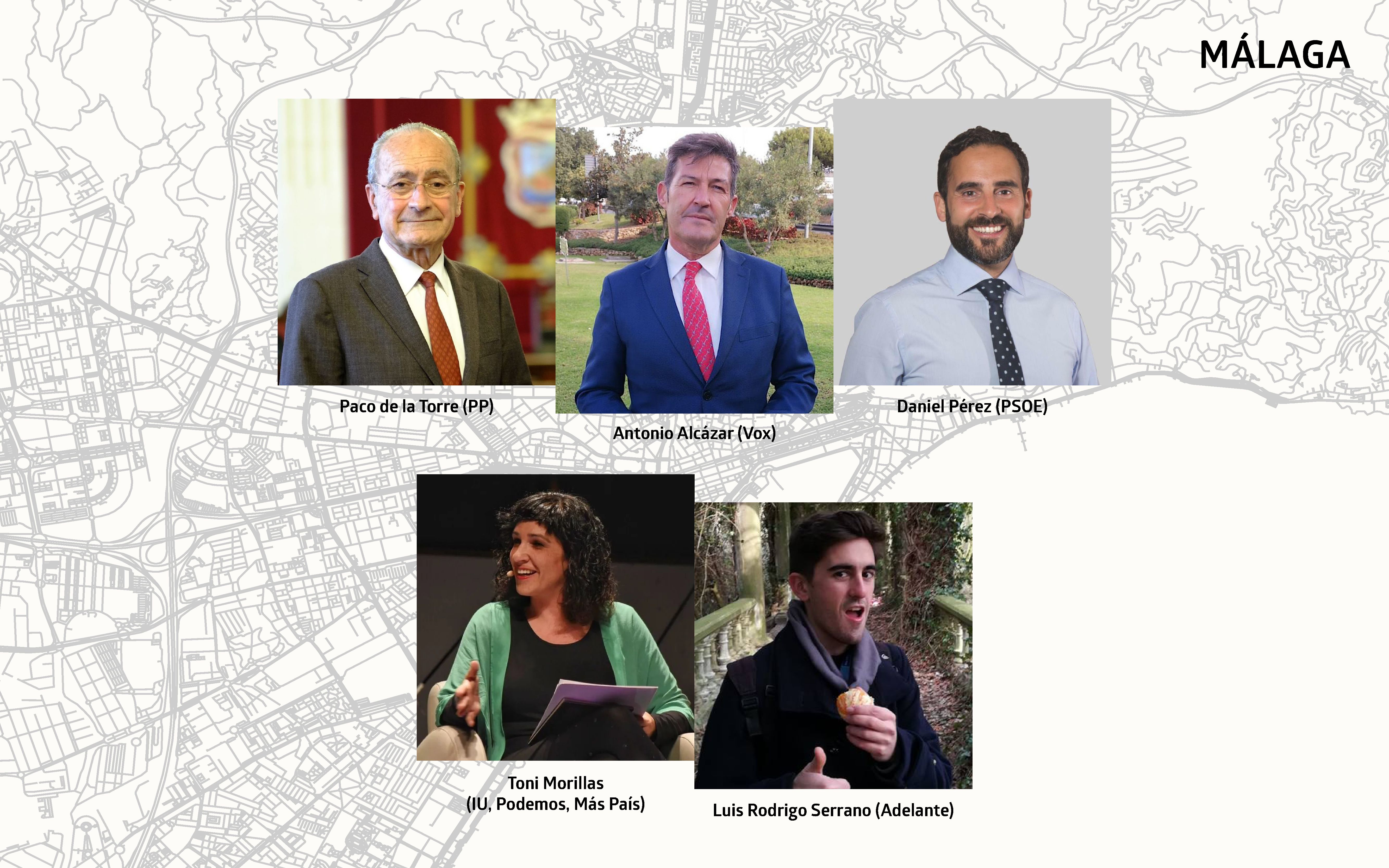CANDIDATOS MÁLAGA