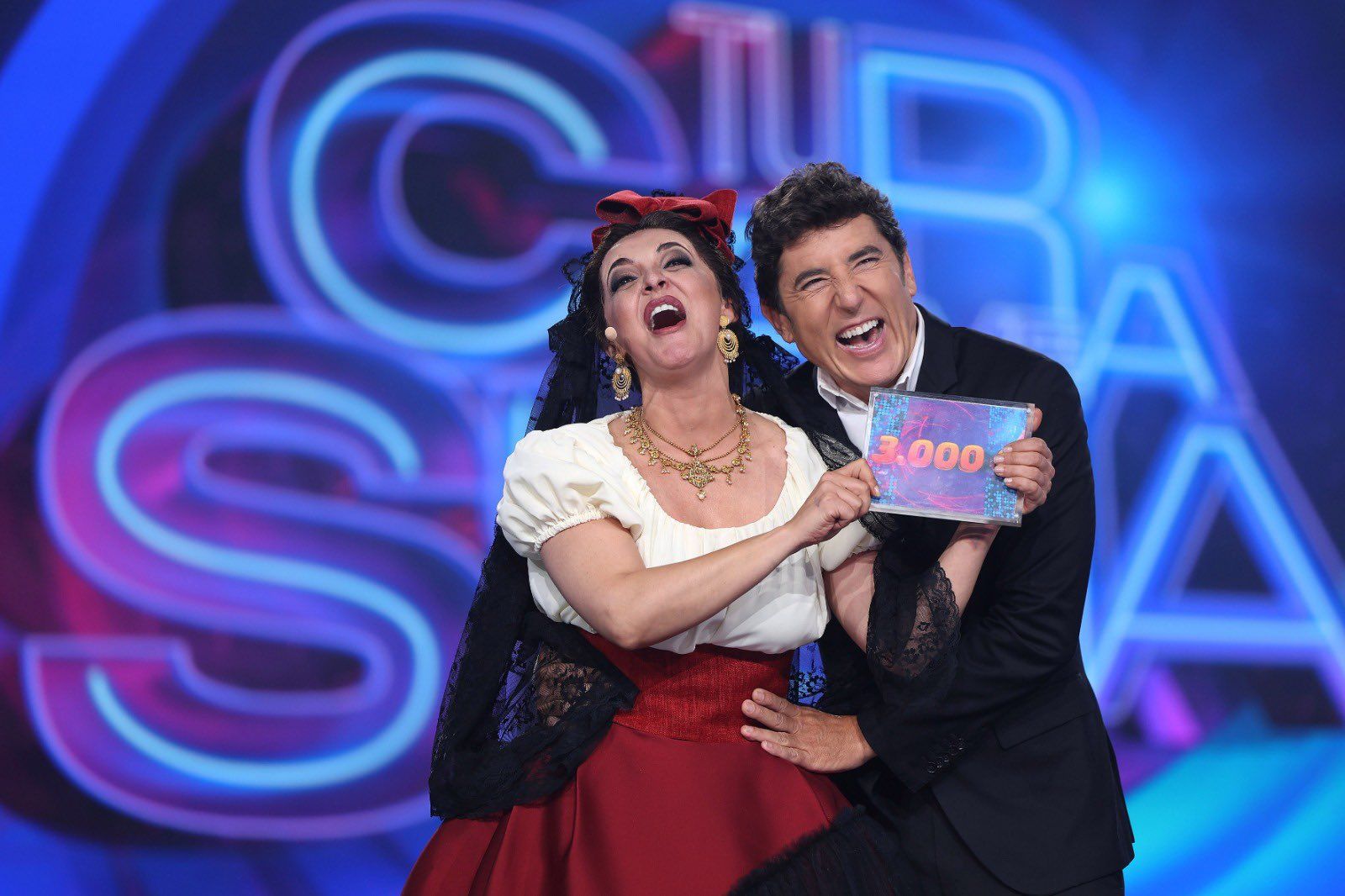 Merche tras ganar la gala.