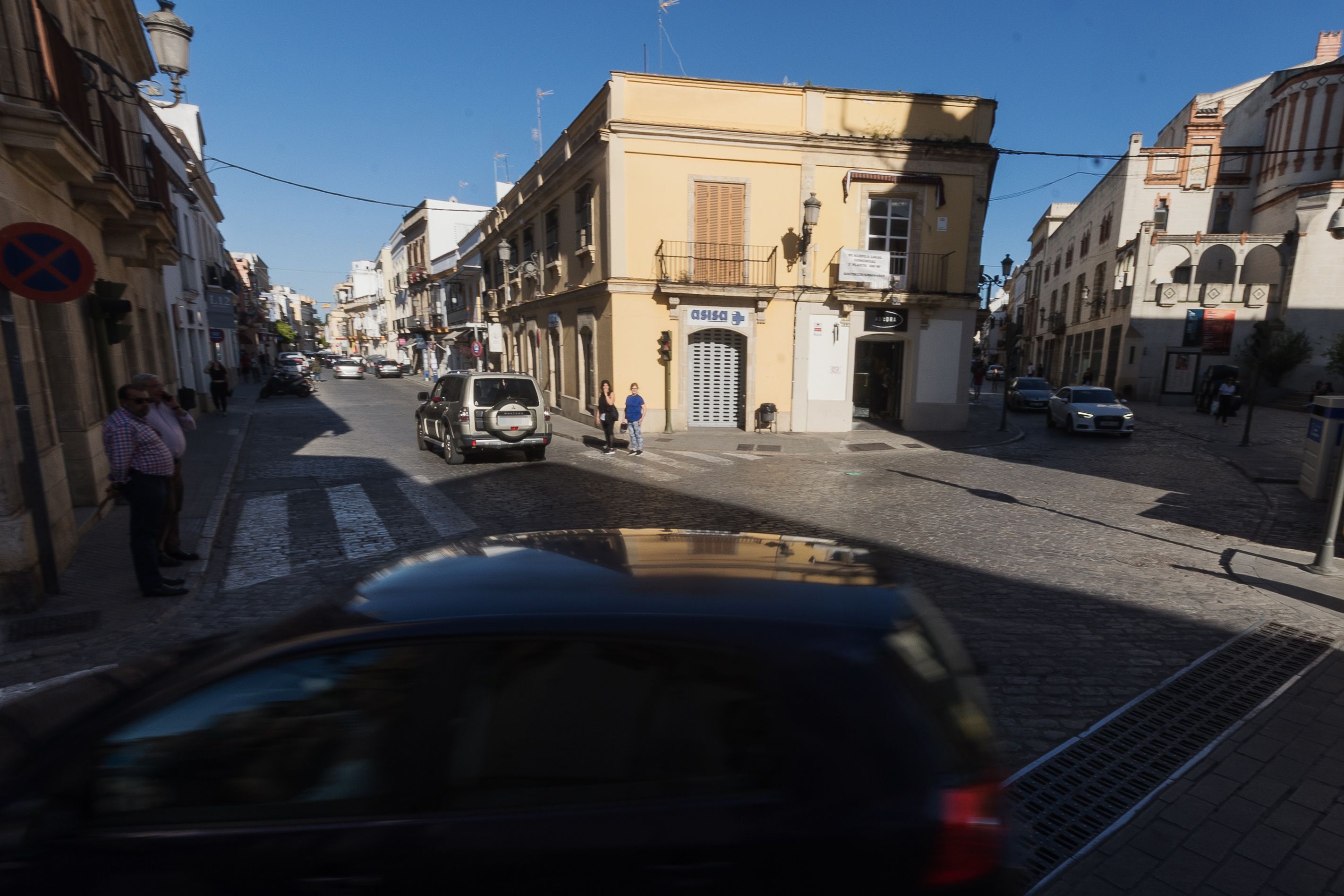 Una imagen de la calle Medina, en Jerez.