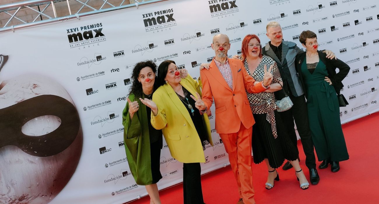 Payasospital, uno de los galardonados en los Premios Max celebrados en Cádiz.