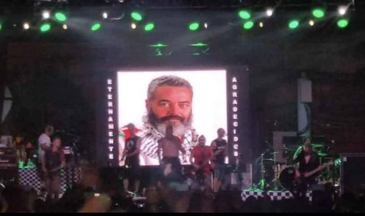 Homenaje a Sánchez Gordillo en Marinaleda, en una imagen del perfil del Ayuntamiento.