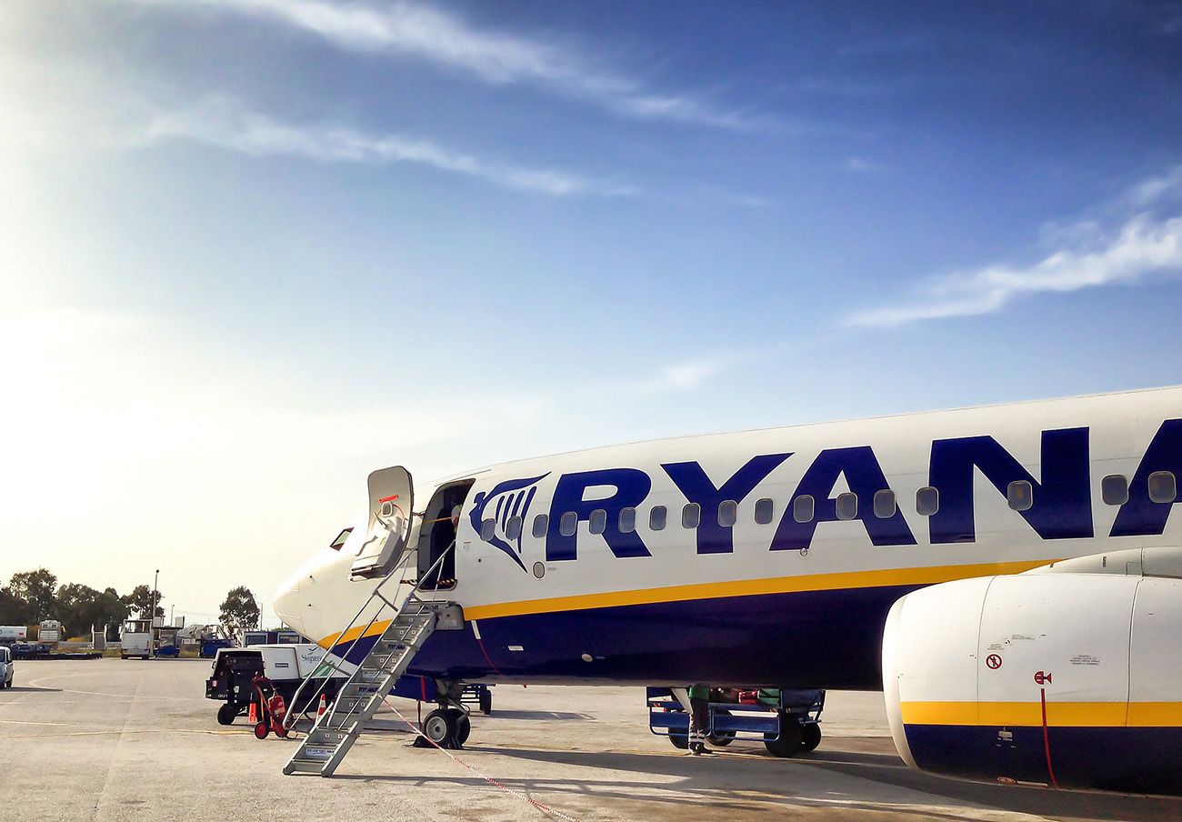Un avión de Ryanair, en una imagen reciente.