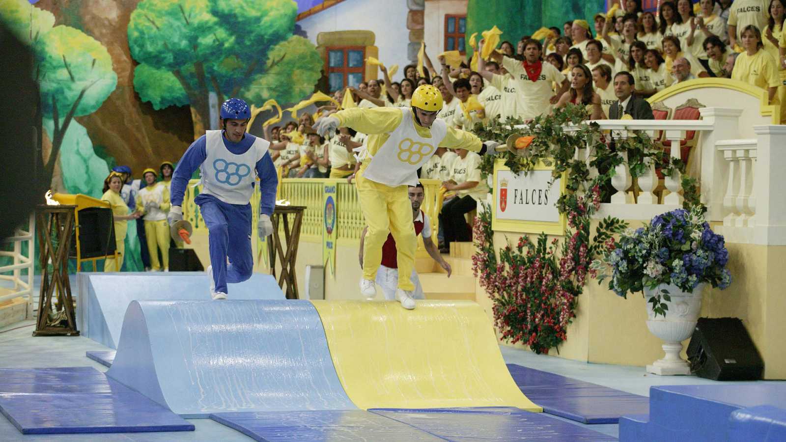 Concursantes en plena competición en el Gran Prix que vuelve este verano. 