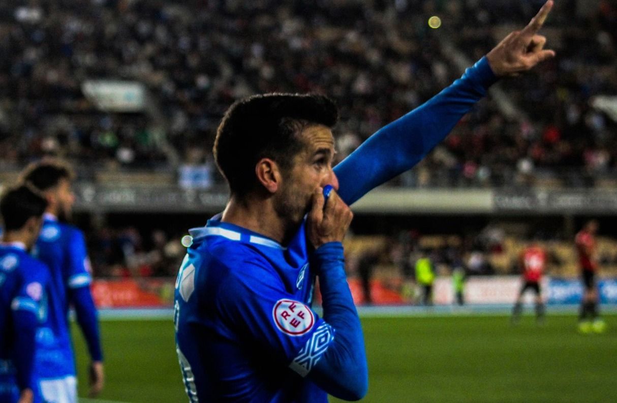 Antonio Bello, en un partido del Xerez DFC.