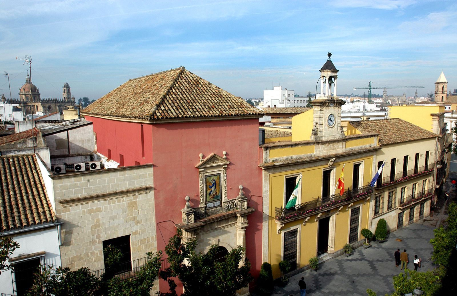 Fachada del Ayuntamiento de Jerez, en una imagen de archivo.