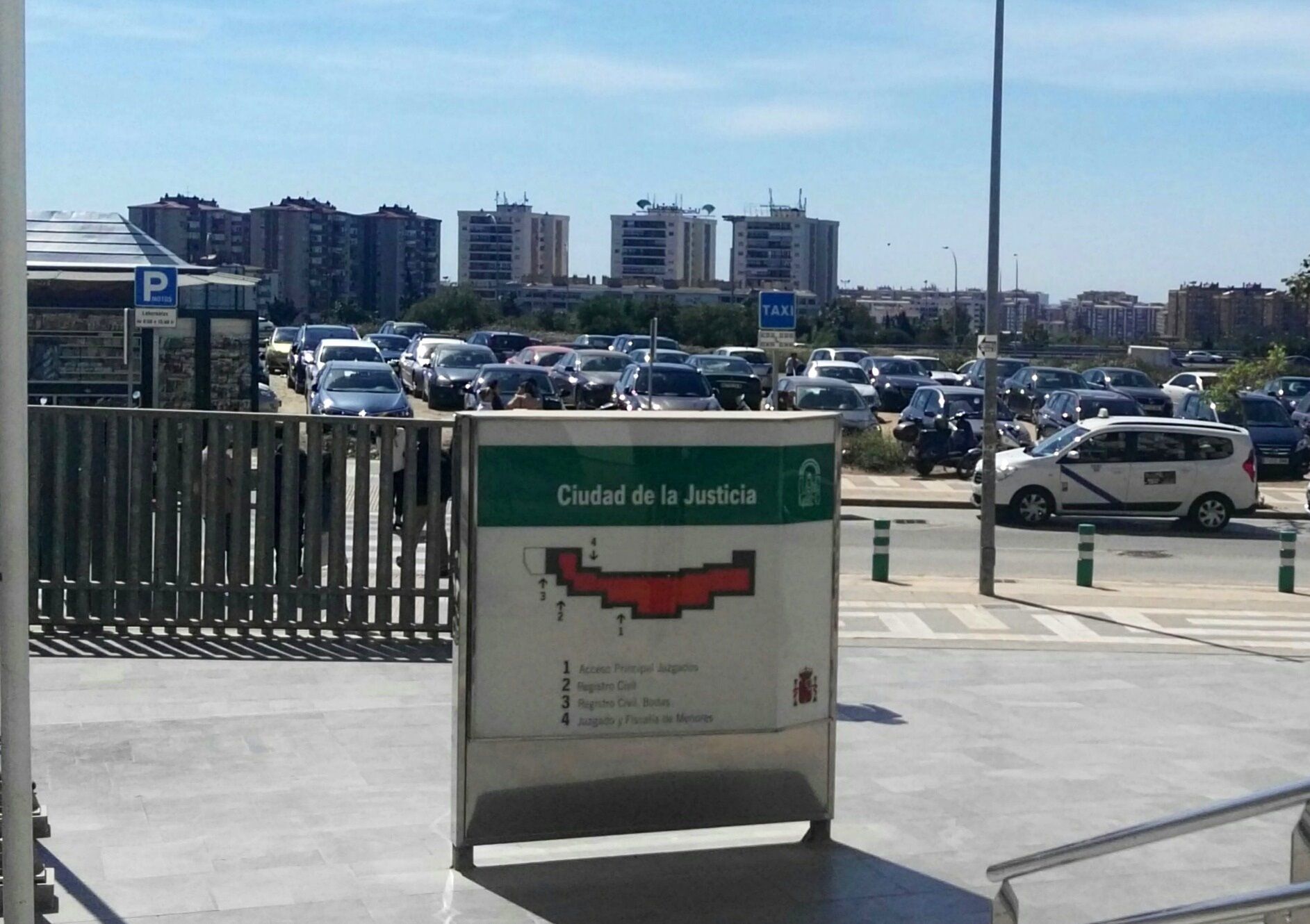 Ciudad de la Justicia de Málaga, en una imagen de archivo.